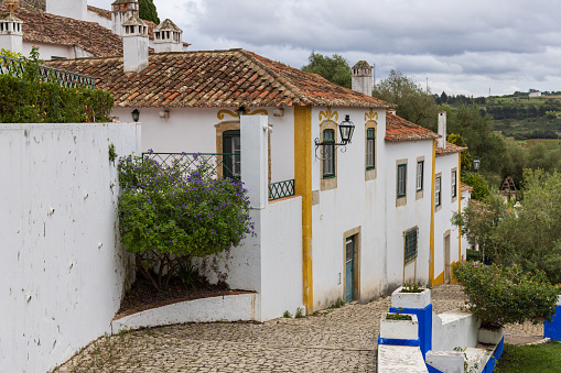 Ile aux Moines island, France, July 7th, 2021, Morbihan gulf, typical house in the village