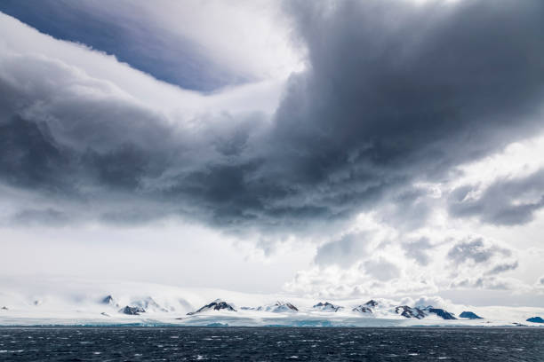 Deception Island in Antarctica