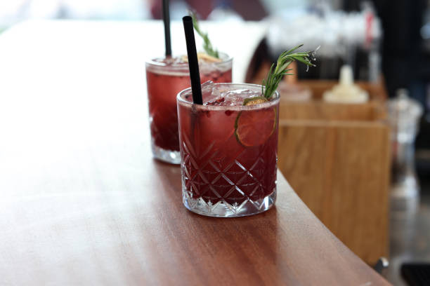 istock Close-up of cocktail on a table 1455070884