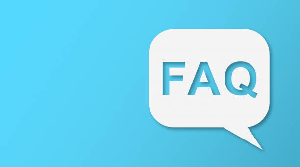 istock FAQ and Speech Bubbles with Copy Space On Blue Cardboard Background 1455070988