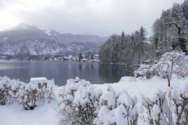 istock Winter at Lake Wolfgang, Austria 1455074112