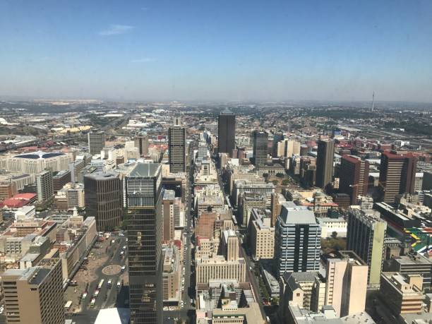 istock Panoramic view of Johannesburg 1455080871