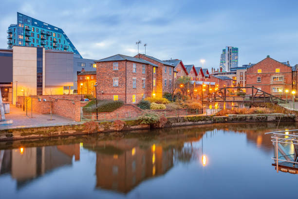 istock Townhouses Leeds England UK 1455091395
