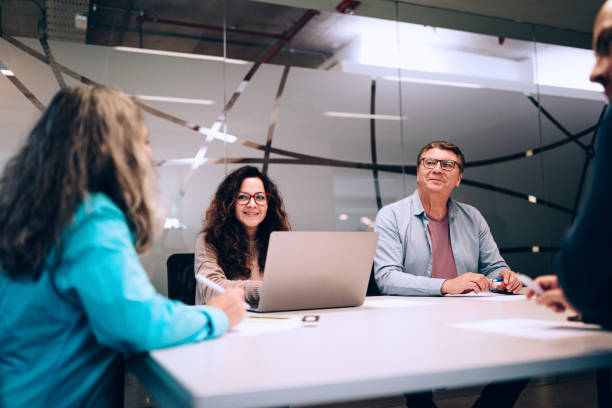 istock Business meeting at the office 1455099311
