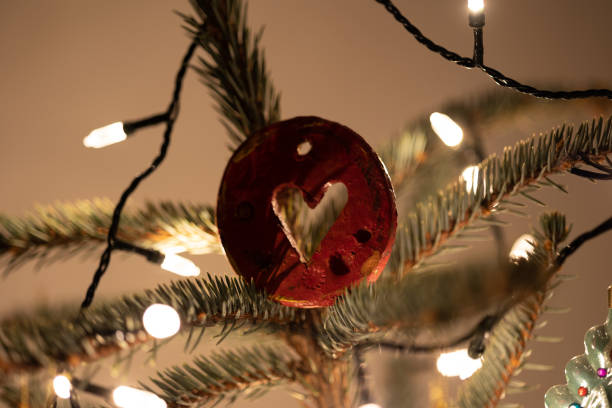 istock Christmas decoration on christmas tree 1455105040