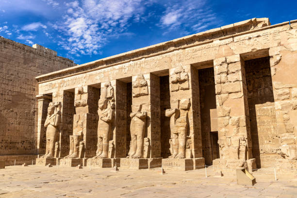 istock Medinet Habu temple in Luxor 1455118315