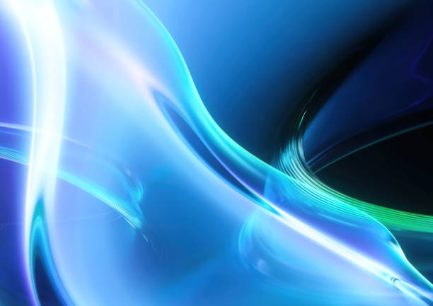 istock 3d rendering Curve Dynamic Fluid Liquid Wallpaper. Light Pastel Cold Color Colorful Swirl Gradient Mesh. Bright Pink Vivid Vibrant Smooth Surface. Blurred Water Multicolor Neon Sky Gradient Background 1455130618