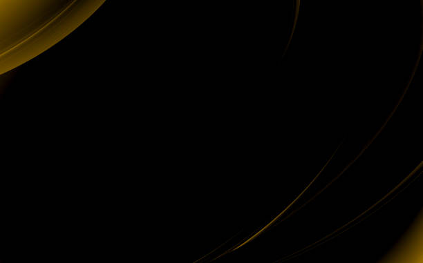 istock Black gold background gradient texture soft golden with light technology diagonal gray and white pattern lines luxury beautiful. 1455134678