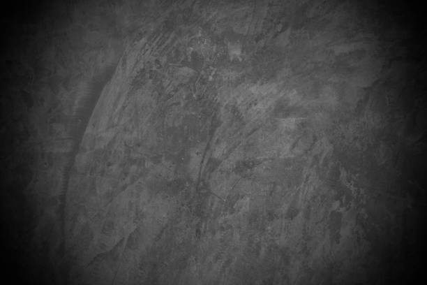 istock Old wall texture cement dark black gray  background abstract grey color design are light with white gradient background. 1455135402