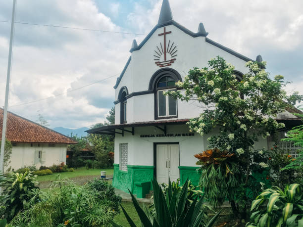 istock Ancient Colonial Church Magelang City 1455136771