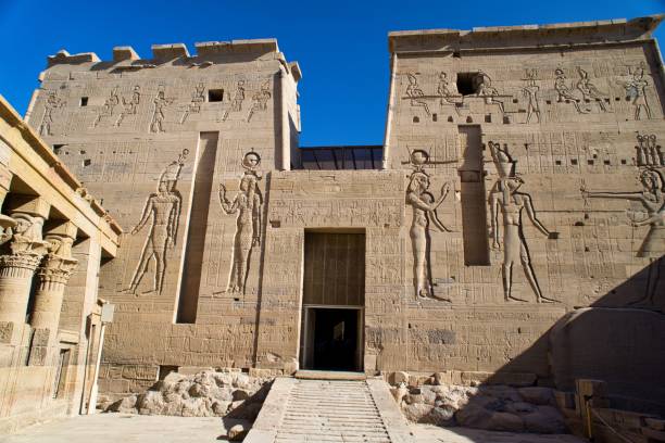 istock Temple of Philae situated in Nile in Aswan, Egypt 1455138953