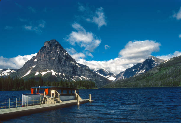 Glacier NP - Two Medicine Lake & Boat - 1989