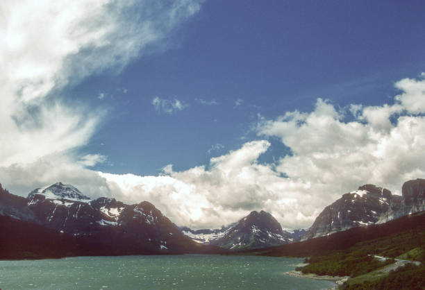 istock Glacier NP - Lake Sherburne - 1989 1455144570