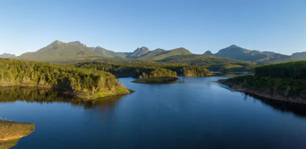 Photo of Pristine lake in the mountains