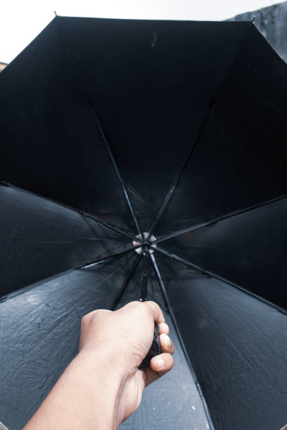istock The umbrella in the yard 1455156199