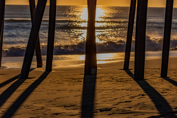 istock Sunrise at the Virginia Beach pier 1455157587