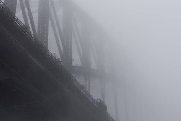 istock Sydney Harbour Bridge fog 1455169926