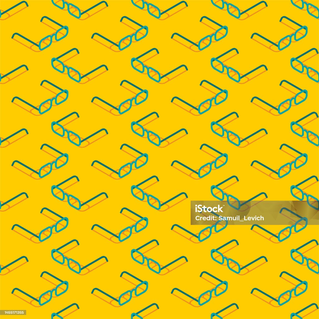 Spectacles Backdrop Glasses Pattern Seamless Spectacles Background Baby Fabric Texture ...
