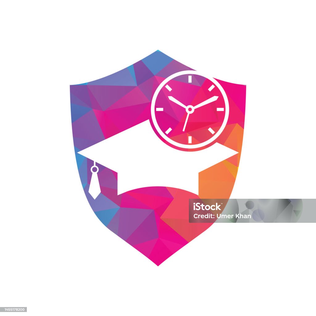 Study Time. Sign Study Time Vector Logo Design Stock Illustration - Download Image Now ...