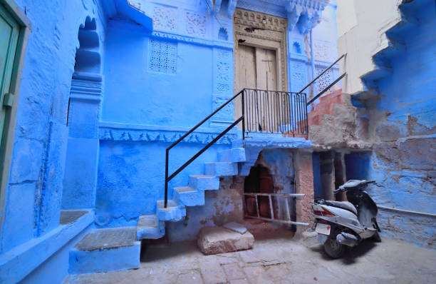 istock A typical blue house in Jodhpur. 1455179200