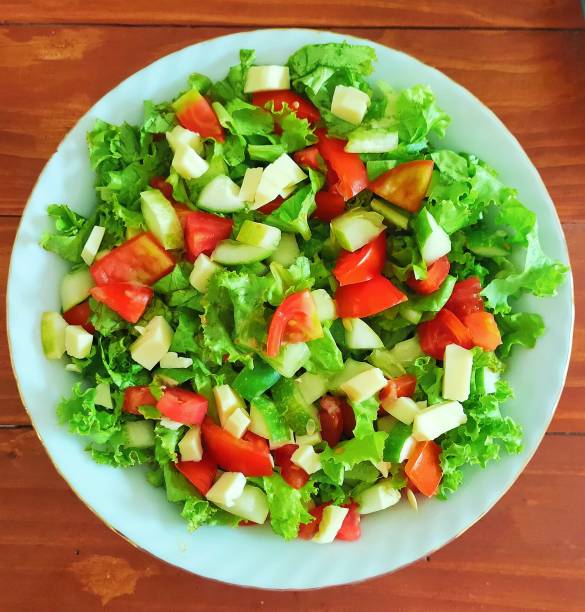 istock EAT CLEAN WITH SIMPLE SALAD 1455180288