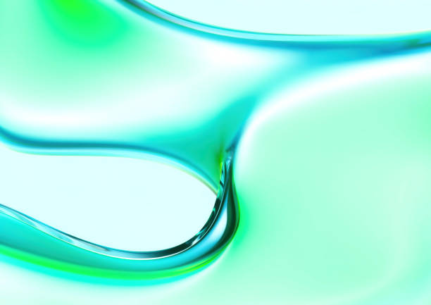 istock 3d rendering Curve Dynamic Fluid Liquid Wallpaper. Light Pastel Cold Color Colorful Swirl Gradient Mesh. Bright Pink Vivid Vibrant Smooth Surface. Blurred Water Multicolor Neon Sky Gradient Background 1455182653