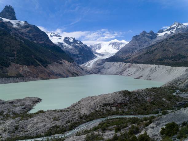 istock Beautiful view of a lake surrounded by mountains 1455198721