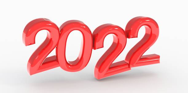istock Illustration of the creative 2022 year 1455201221