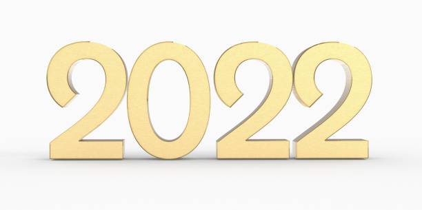 istock Illustration of the creative 2022 year 1455201328