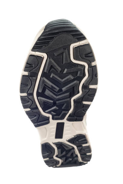 istock Bottom of new hiking boots 1455205555