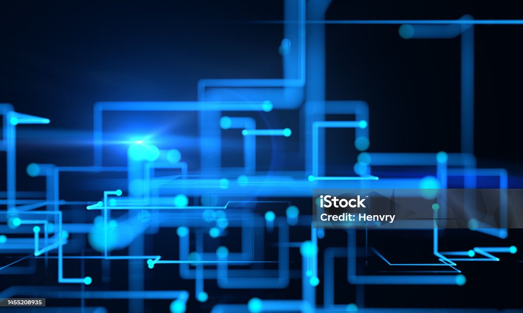 Optical Grid Layout Computer Network Optical Grid Stock Photo - Download Image Now ...