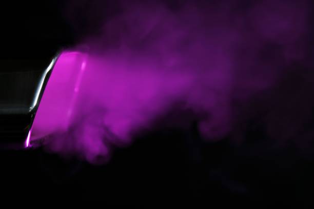 istock Pink Sport Car Exhaust 1455212033