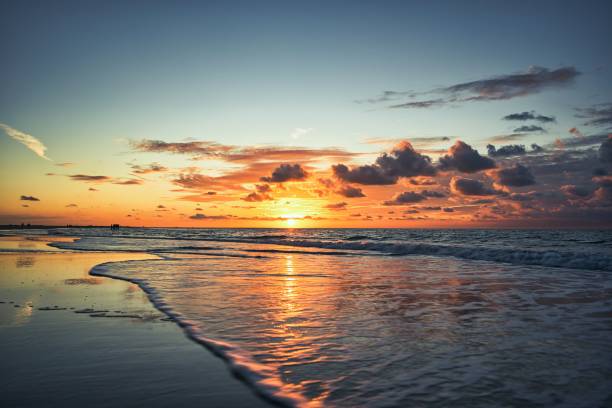 istock sunset on the nordsea 1455212036