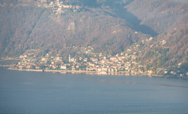 istock High angle view of Cannero 1455221187