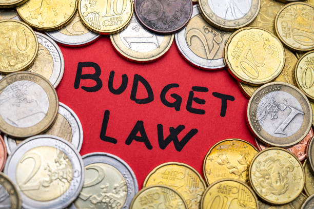 istock Budget law. Economic and monetary effects. 1455229943
