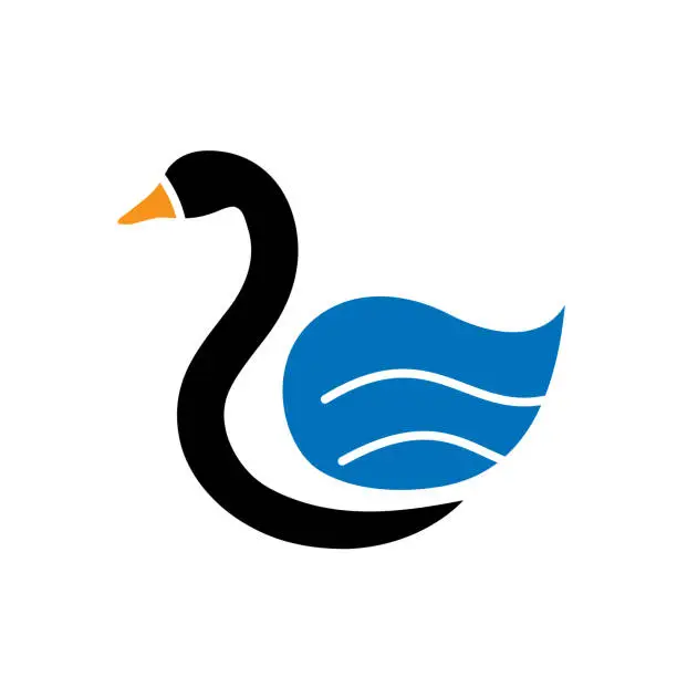 Vector illustration of Goose Icon Logo