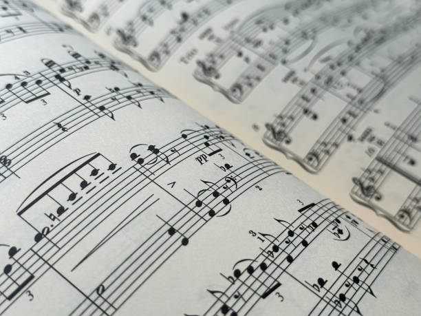 Open Music Pages 240+ Book Sheet Music Music Open Stock Photos, Pictures & Royalty-Free ...