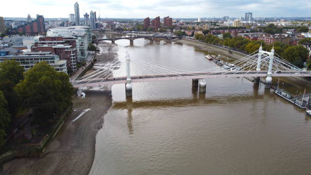 istock Albert Bridge on River Thames London  connecting Chelsea Battersea 1455238569