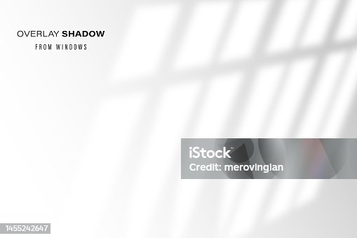istock Shadow overlay effect of room window pane 1455242647