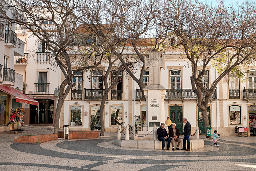 , Portugal: The streets and architecture of Lagos, Algarve, Portugal