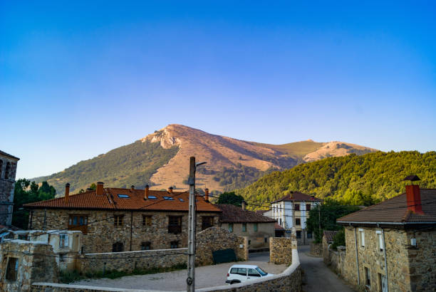 istock Mountain village at sunrise 1455265490