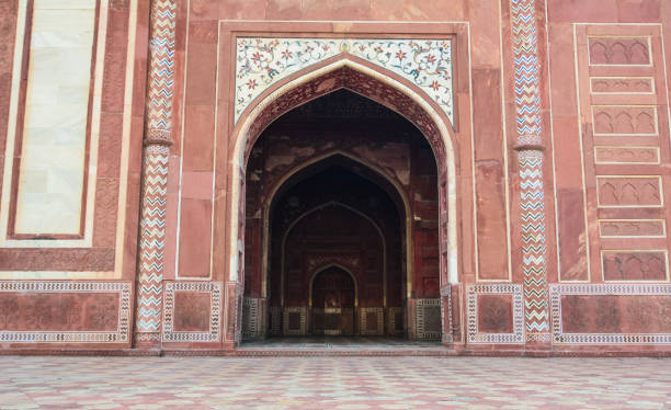 istock Taj Mahal in Agra, India 1455267276