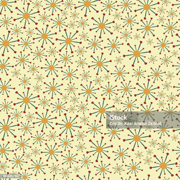 Exploding Stripe Pattern Exquisite Seamless Ornamental Pattern Of Radial Exploding Shapes ...
