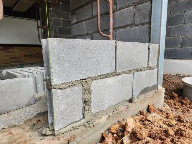 istock Construction work by putting bricks together and plastering the walls requires expertise 1455278978