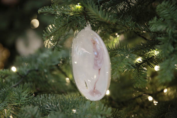 istock Christmas tree decoration in shopping mall, hong kong 1 Dec 2012 1455281406
