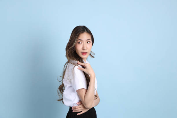 istock Girl in Student Uniform 1455282898