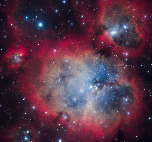 istock Nebula and stars in deep universe 1455283127