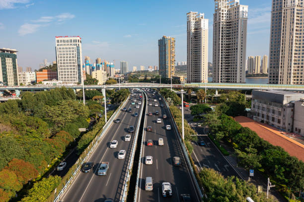 istock modern city road traffic 1455283450