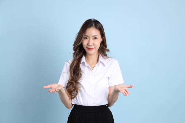 istock Girl in Student Uniform 1455286147