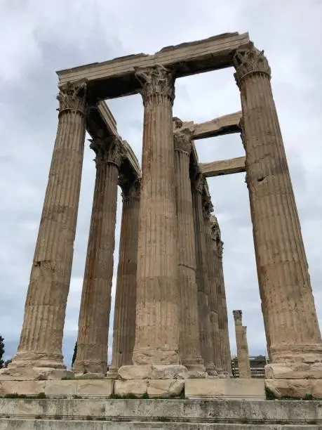 Temple of Zeus in color